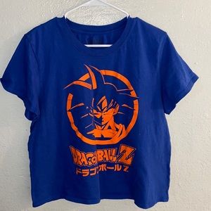Dragon Ball Z Goku crop top